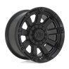 XD Wheels | XD852 GAUNTLET 17x9.0 ET0 - SATIN BLACK