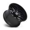 XD Wheels | XD858 TENSION 22x10.0 ET-18 - GLOSS BLACK MILLED