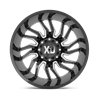 XD Wheels | XD858 TENSION 22x10.0 ET-18 - GLOSS BLACK MILLED