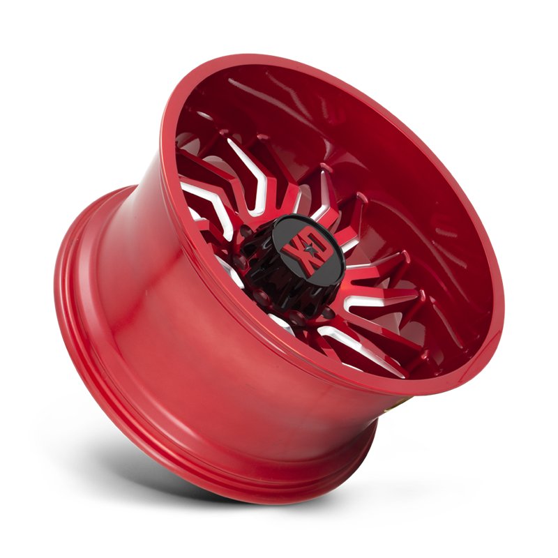 XD Wheels | XD858 TENSION 22x12.0 ET-44 - CANDY RED MILLED