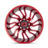 XD Wheels | XD858 TENSION 22x12.0 ET-44 - CANDY RED MILLED