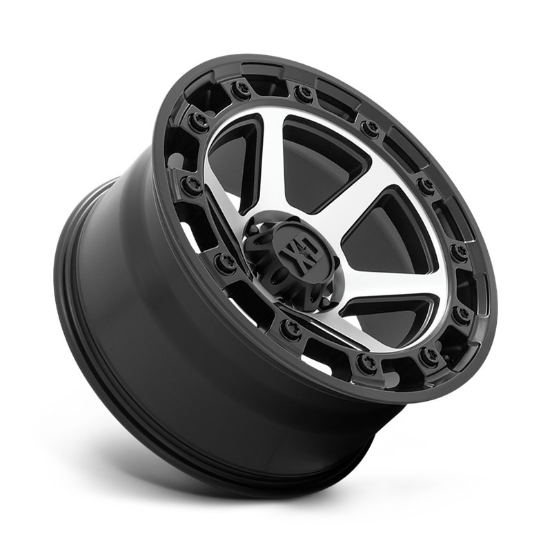 XD Wheels | XD862 RAID 17x9.0 ET0 - SATIN BLACK MACHINED