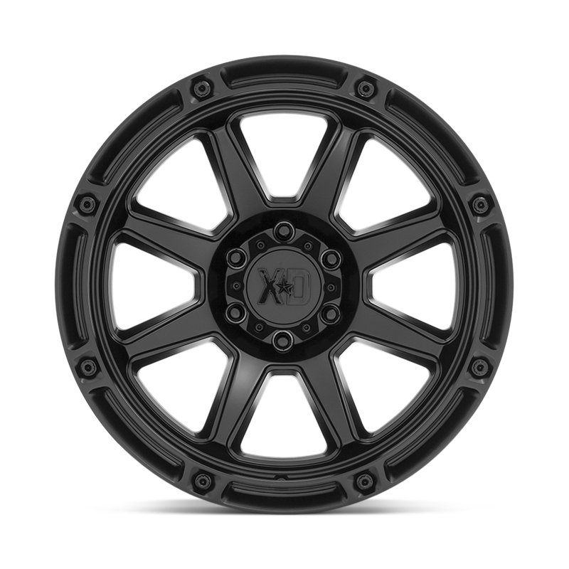 XD Wheels | XD863 20x10.0 ET-18 - SATIN BLACK