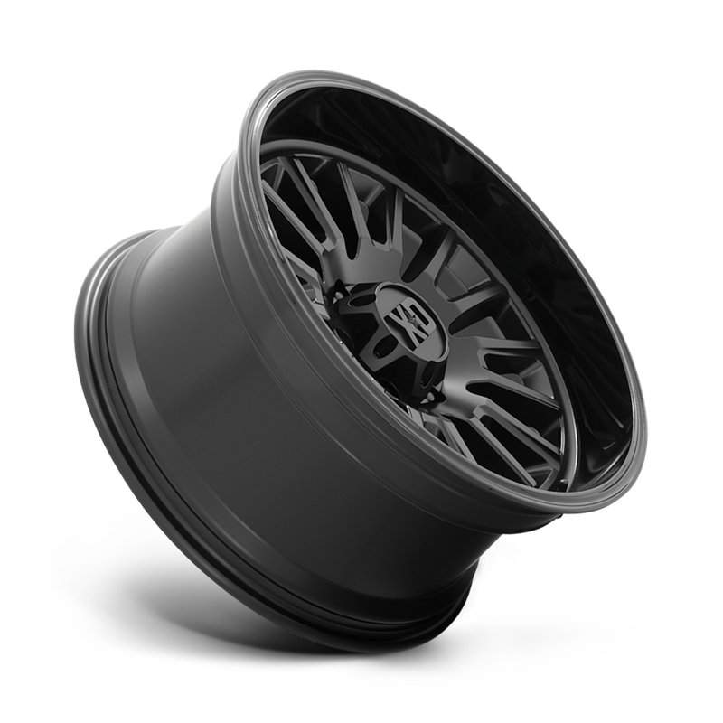 XD Wheels | XD864 ROVER 22x10.0 ET-18 - SATIN BLACK W/ GLOSS BLACK LIP