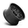 XD Wheels | XD864 ROVER 22x10.0 ET-18 - SATIN BLACK W/ GLOSS BLACK LIP