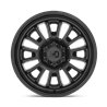 XD Wheels | XD864 ROVER 22x10.0 ET-18 - SATIN BLACK W/ GLOSS BLACK LIP