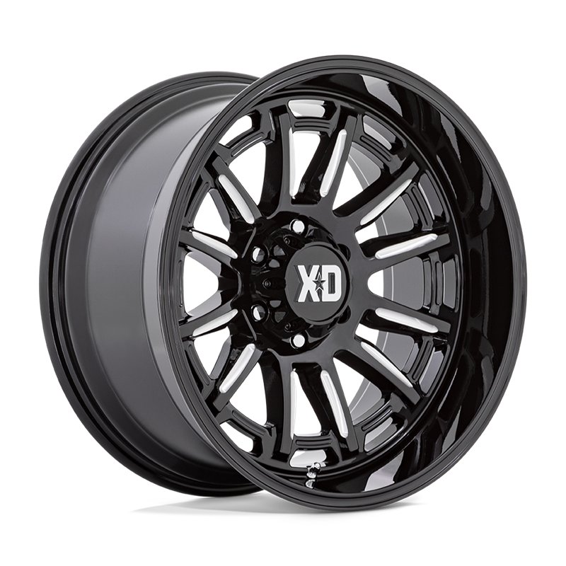 XD Wheels | XD865 PHOENIX 20x10.0 ET-18 - GLOSS BLACK MILLED