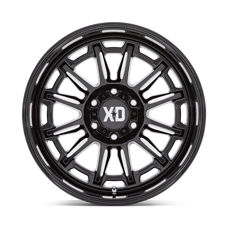 XD Wheels | XD865 PHOENIX 20x10.0 ET-18 - GLOSS BLACK MILLED