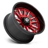 XD Wheels | XD865 PHOENIX 20x10.0 ET-18 - CANDY RED MILLED W/ BLACK LIP