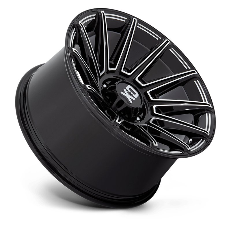 XD Wheels | XD867 SPECTER 20x10.0 ET-18 - GLOSS BLACK MILLED