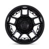 XD Wheels | XD871 SLASH 20x10.0 ET-18 - MATTE BLACK