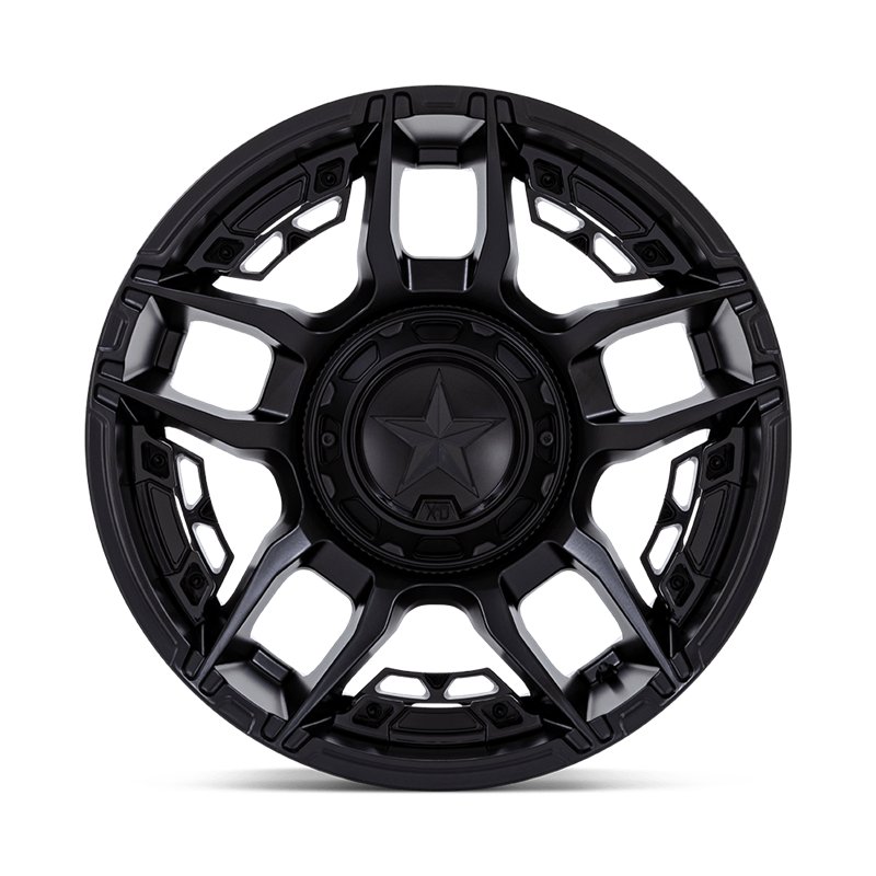 XD Wheels | XD871 SLASH 20x10.0 ET-18 - MATTE BLACK