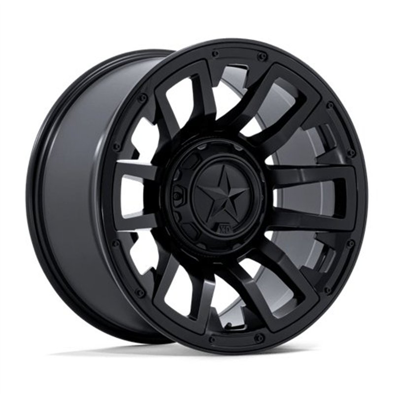 XD Wheels | XD872 COLOSSUS 20x9.0 ET1 - MATTE BLACK