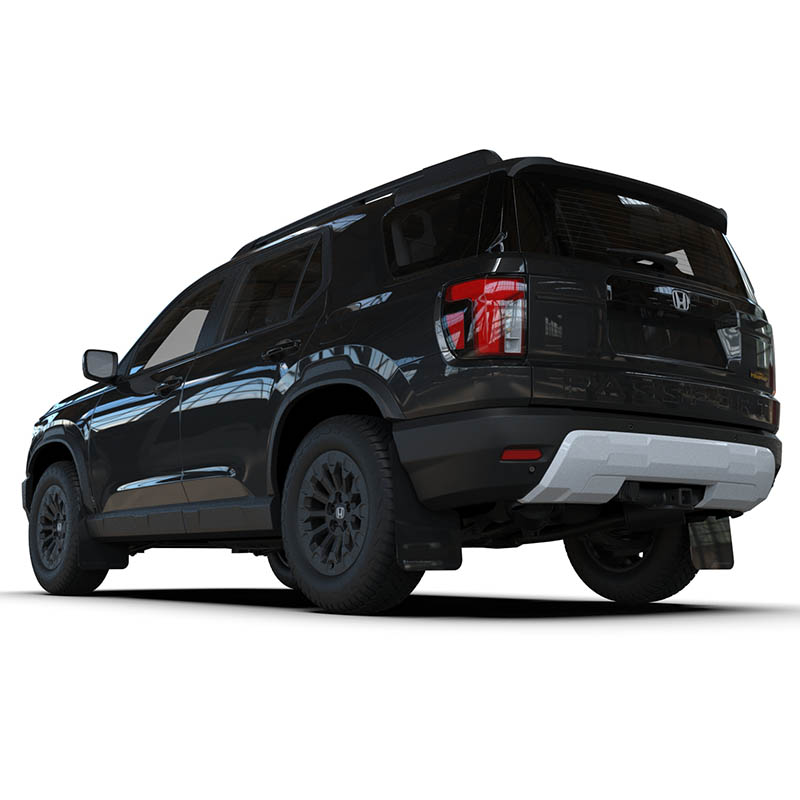 RallyArmor | Black UR Mud Flap Metallic Black Logo - Passport 2026