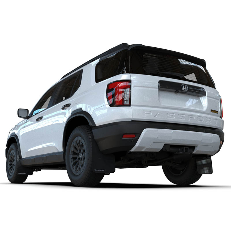 RallyArmor | Black UR Mud Flap White Logo - Passport 2026