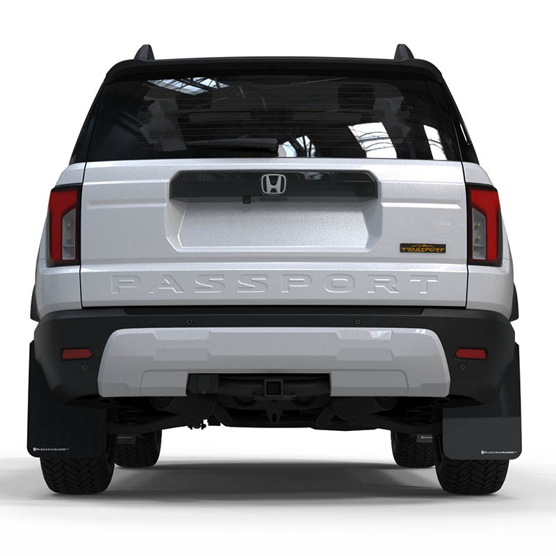 RallyArmor | Black UR Mud Flap White Logo - Passport 2026