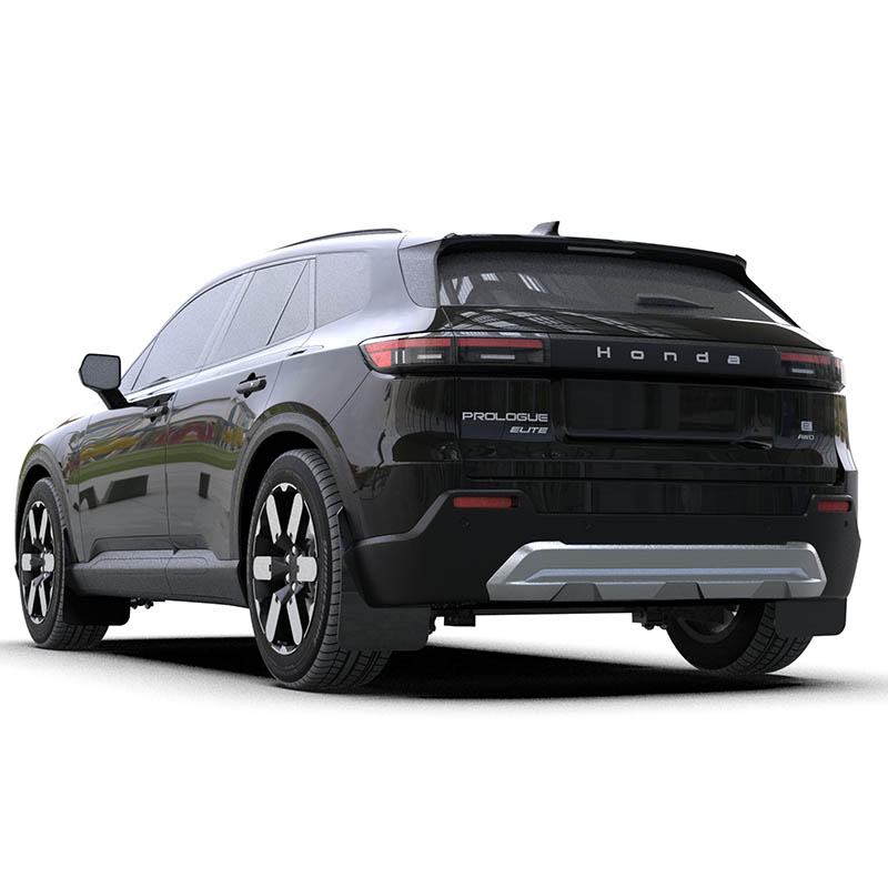RallyArmor | Black UR Mud Flap Metallic Black Logo - Prologue 2024-2025