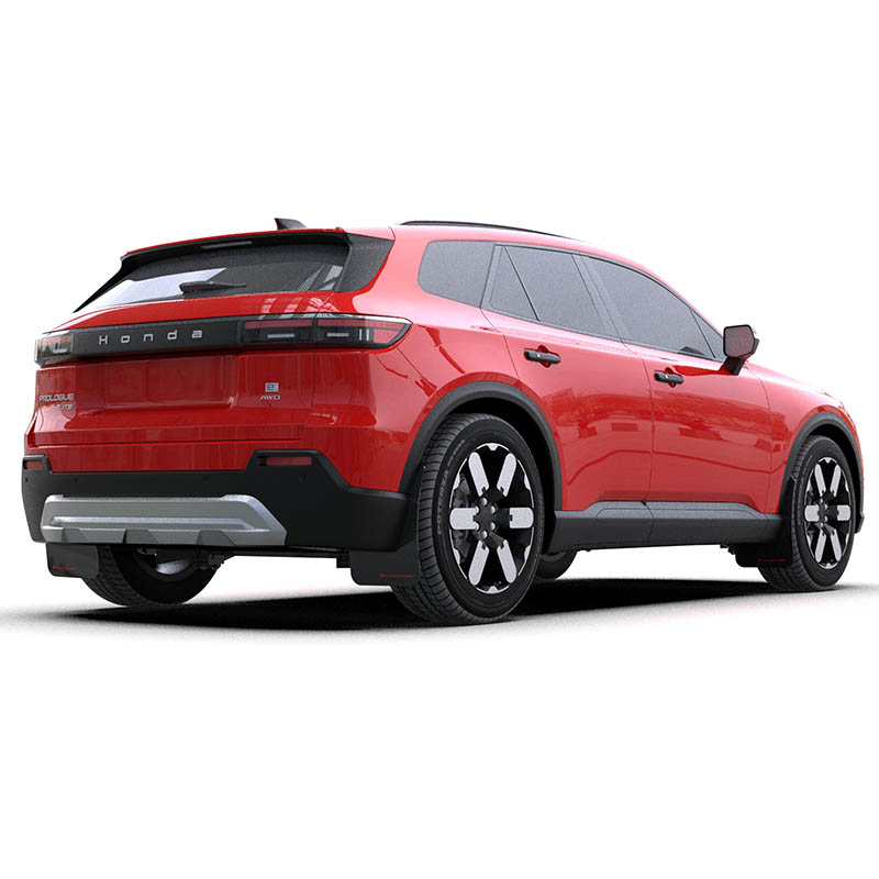 RallyArmor | Black UR Mud Flap Red Logo - Prologue 2024-2025