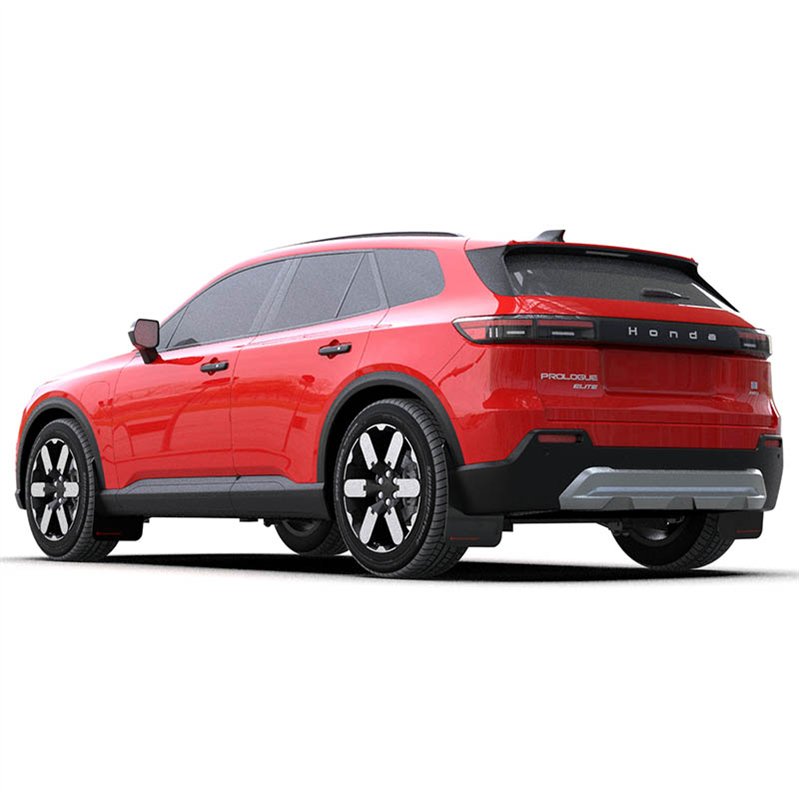 RallyArmor | Black UR Mud Flap Red Logo - Prologue 2024-2025