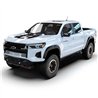 RallyArmor | Black UR Mud Flap White Logo - Colorado ZR2 2023-2025