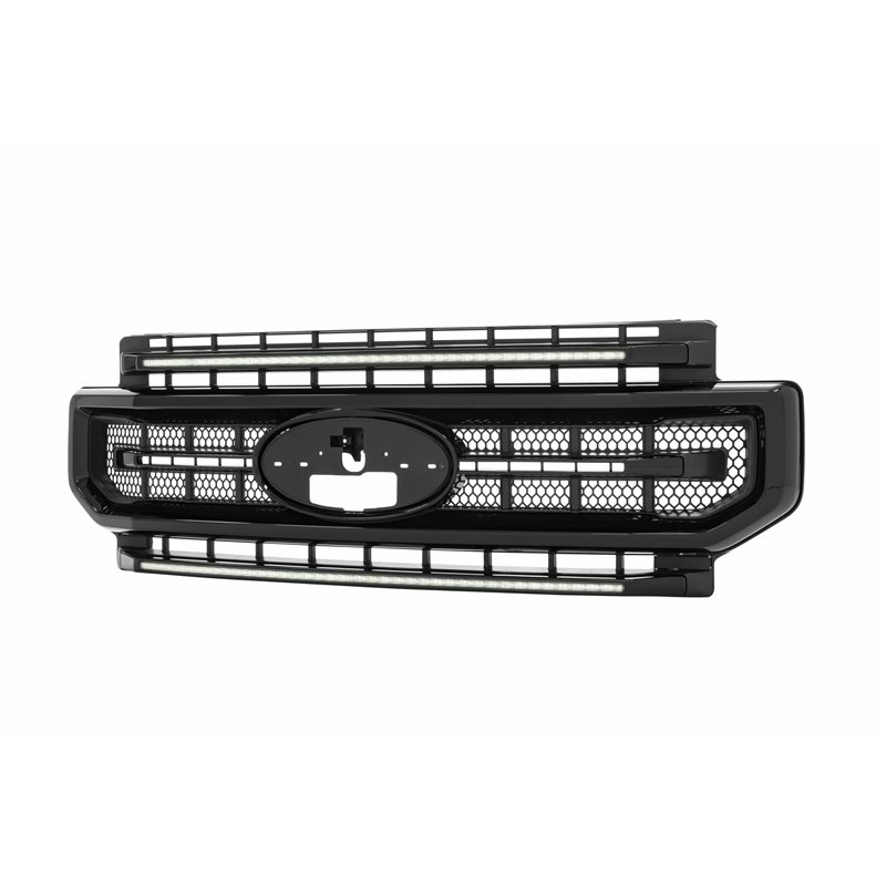 Morimoto | XBG LED Grille (Black / White DRL) - F-250 / F-350 Super Duty 2020-2022