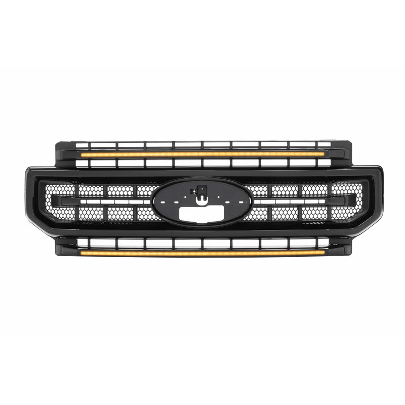 Morimoto | XBG LED Grille (Black / Amber DRL) - F-250 / F-350 Super Duty 2020-2022