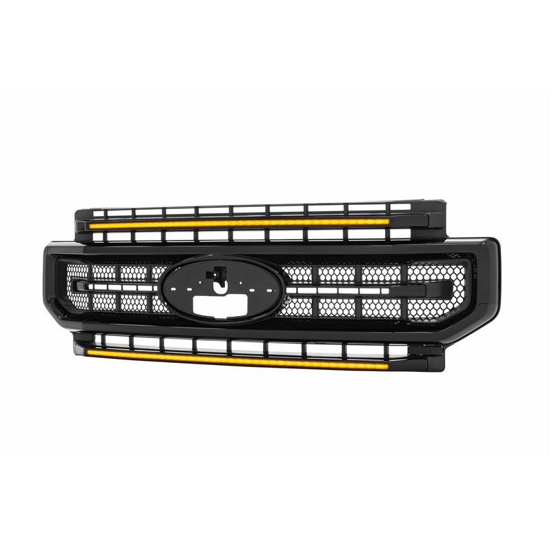Morimoto | XBG LED Grille (Black / Amber DRL) - F-250 / F-350 Super Duty 2020-2022