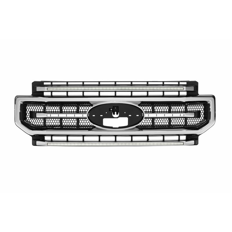 Morimoto | XBG LED Grille (Chrome / White DRL) - F-250 / F-350 Super Duty 2020-2022