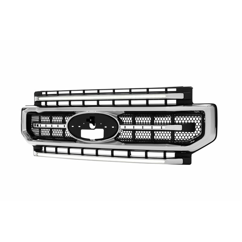 Morimoto | XBG LED Grille (Chrome / White DRL) - F-250 / F-350 Super Duty 2020-2022