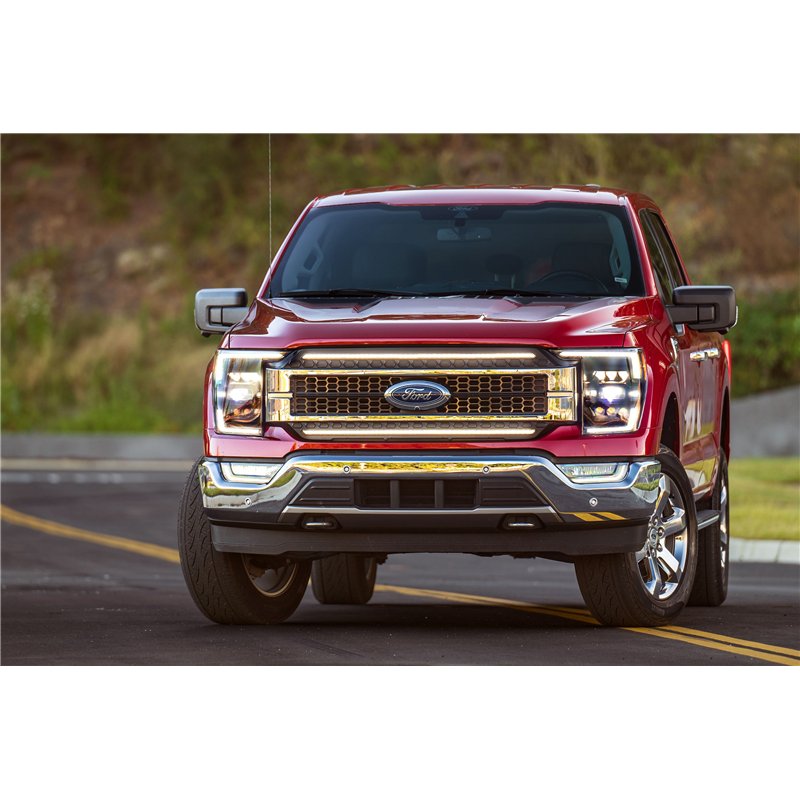 Morimoto | XBG LED Grille (Chrome / White DRL) - F-150 2021-2023 (Not Raptor)