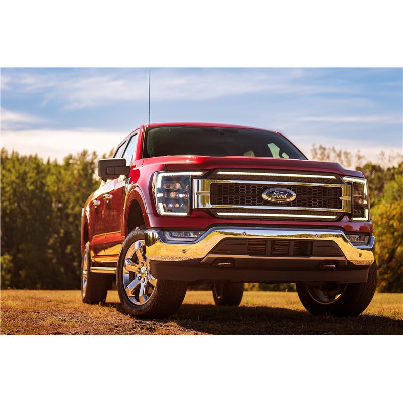 Morimoto | XBG LED Grille (Chrome / White DRL) - F-150 2021-2023 (Not Raptor)