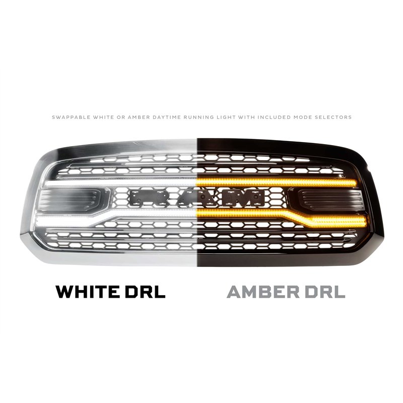 Morimoto | XBG LED Grille (Black) - Ram 2500 / 3500 2013-2018 (Not Rebel)