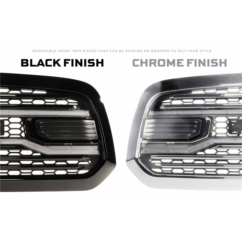 Morimoto | XBG LED Grille (Black) - Ram 1500 2013-2018 (Not Rebel)