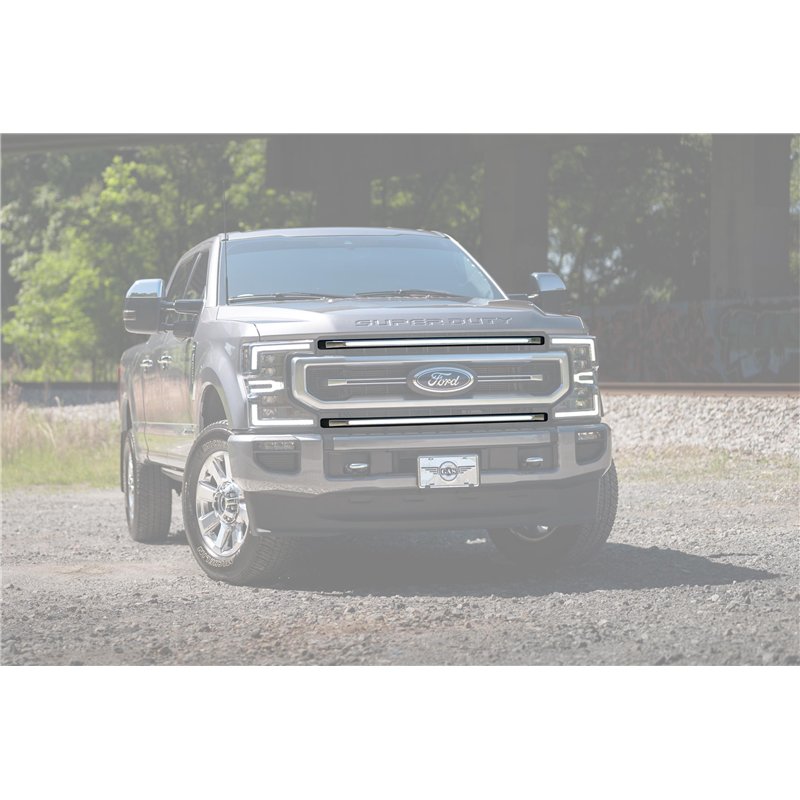 Morimoto | XBG LED DRL Grille Inserts (White DRL / Set) - F-250 / F-350 Super Duty Platinum 2020-2022