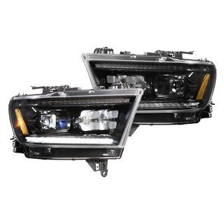 Morimoto | XB LED Headlights (Set) - Ram 1500 2019-2024 (w/o OEM Projector LEDs)