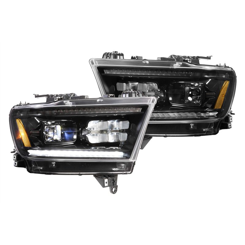 Morimoto | XB LED Headlights (Set) - Ram 1500 2019-2024 (w/o OEM Projector LEDs)