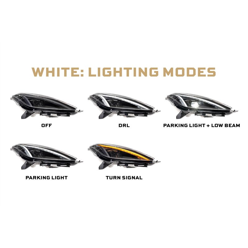 Morimoto | XB LED Headlights (Set) - Corvette C7 2014-2019