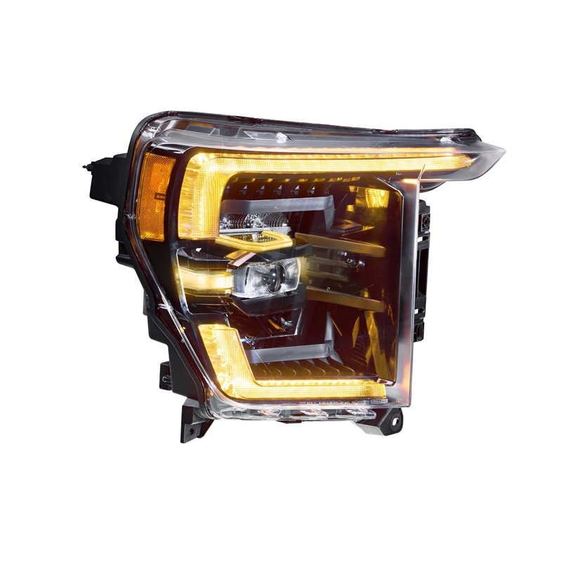 Morimoto | XB LED Headlights (Amber DRL / Set) - F-150 2021-2023 (w/o Dual-LED Projector)