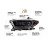 Morimoto | XB Evo Headlights (Set) - Tacoma 2016-2023