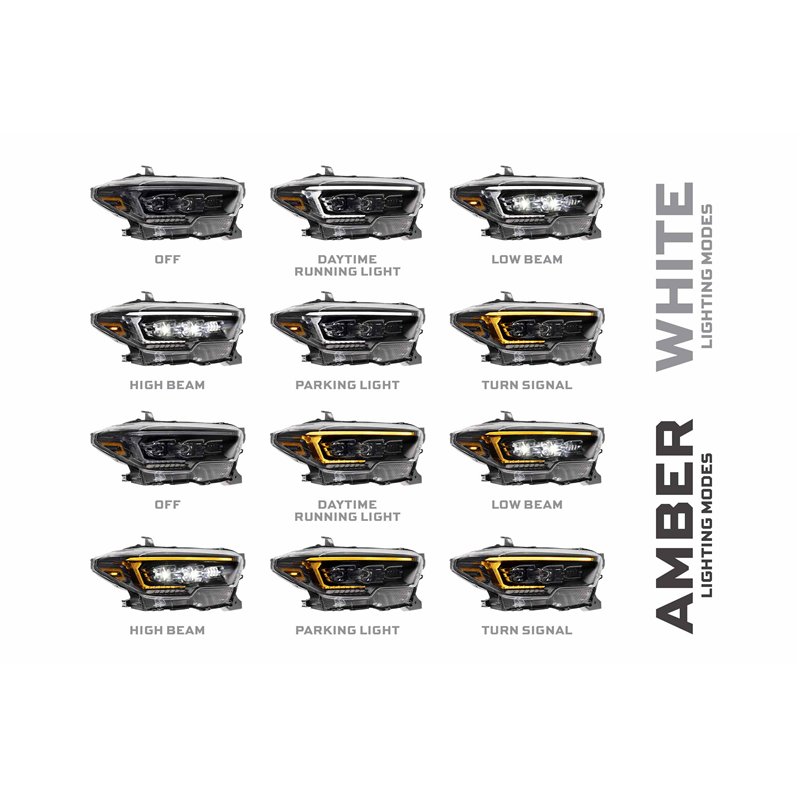 Morimoto | XB Evo Headlights (Set) - Tacoma 2016-2023