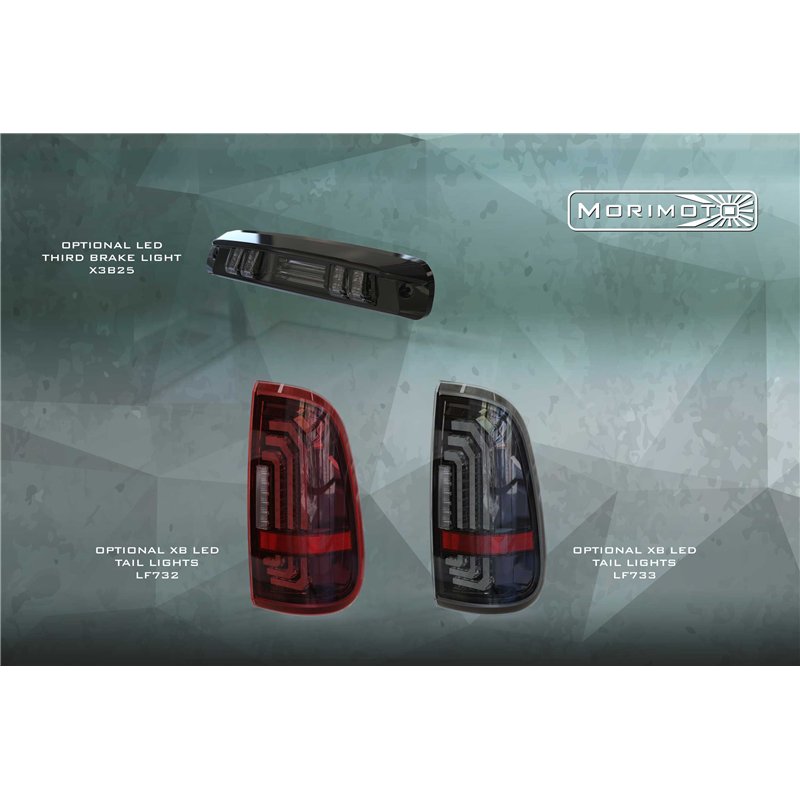 Morimoto | XB LED Headlights (Amber DRL / Set) - F-250 / F-350 Super Duty 2011-2016