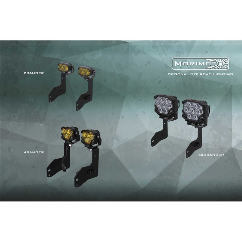 Morimoto | XB LED Headlights (Amber DRL / Set) - F-250 / F-350 Super Duty 2011-2016