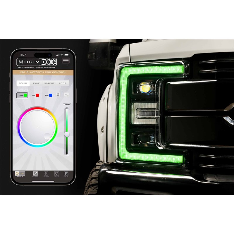 Morimoto | XRGB LED Headlights (Set) - F-250 / F-350 Super Duty 2017-2019