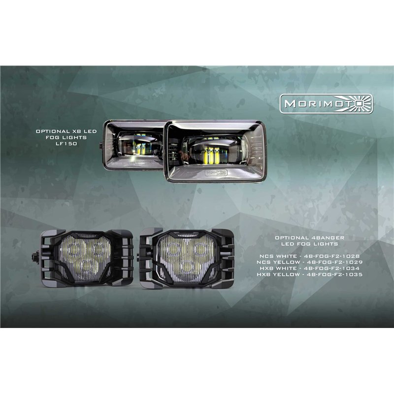 Morimoto | XB Hybrid LED Headlights (Set) - F-250 / F-350 Super Duty 2020-2022