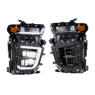 Morimoto | XB Hybrid LED Headlights (Set) - Silverado 2500 HD / 3500 HD 2020-2024