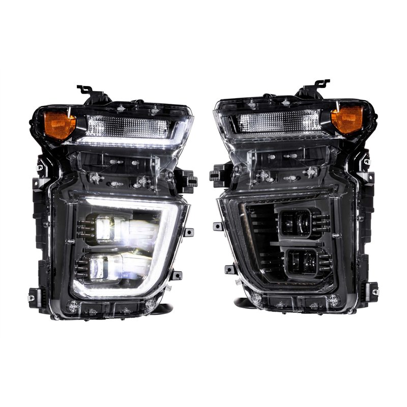Morimoto | XB Hybrid LED Headlights (Set) - Silverado 2500 HD / 3500 HD 2020-2024