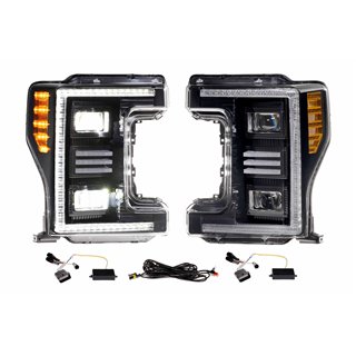 Morimoto | XB Hybrid LED Headlights (Set) - F-250 / F-350 Super Duty 2017-2019