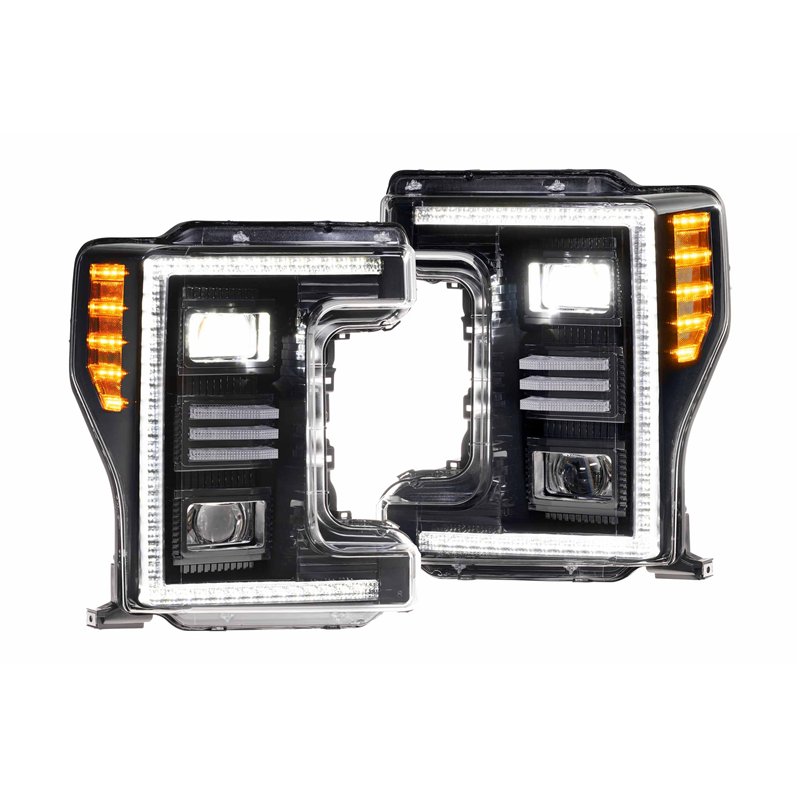 Morimoto | XB Hybrid LED Headlights (Set) - F-250 / F-350 Super Duty 2017-2019