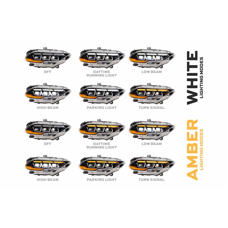 Morimoto | XB LED Headlights (Set) - Mustang 2018-2023
