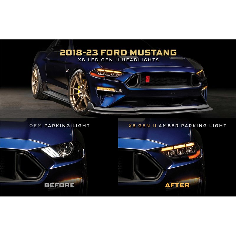 Morimoto | XB LED Headlights (Set) - Mustang 2018-2023